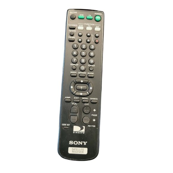Genuine Sony Satellite Receiver Remote Control RM-Y139 Tested and Works - Picture 1 of 3
